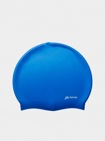 Шапочка для плавання Martes модель MONOSILI-BLUE — фото - INTERTOP