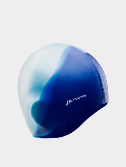 Шапочка для плавания Martes модель MULTISILI-BLUE/SILVER — фото 3 - INTERTOP