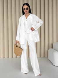 Білий - Піджак Jadone Fashion