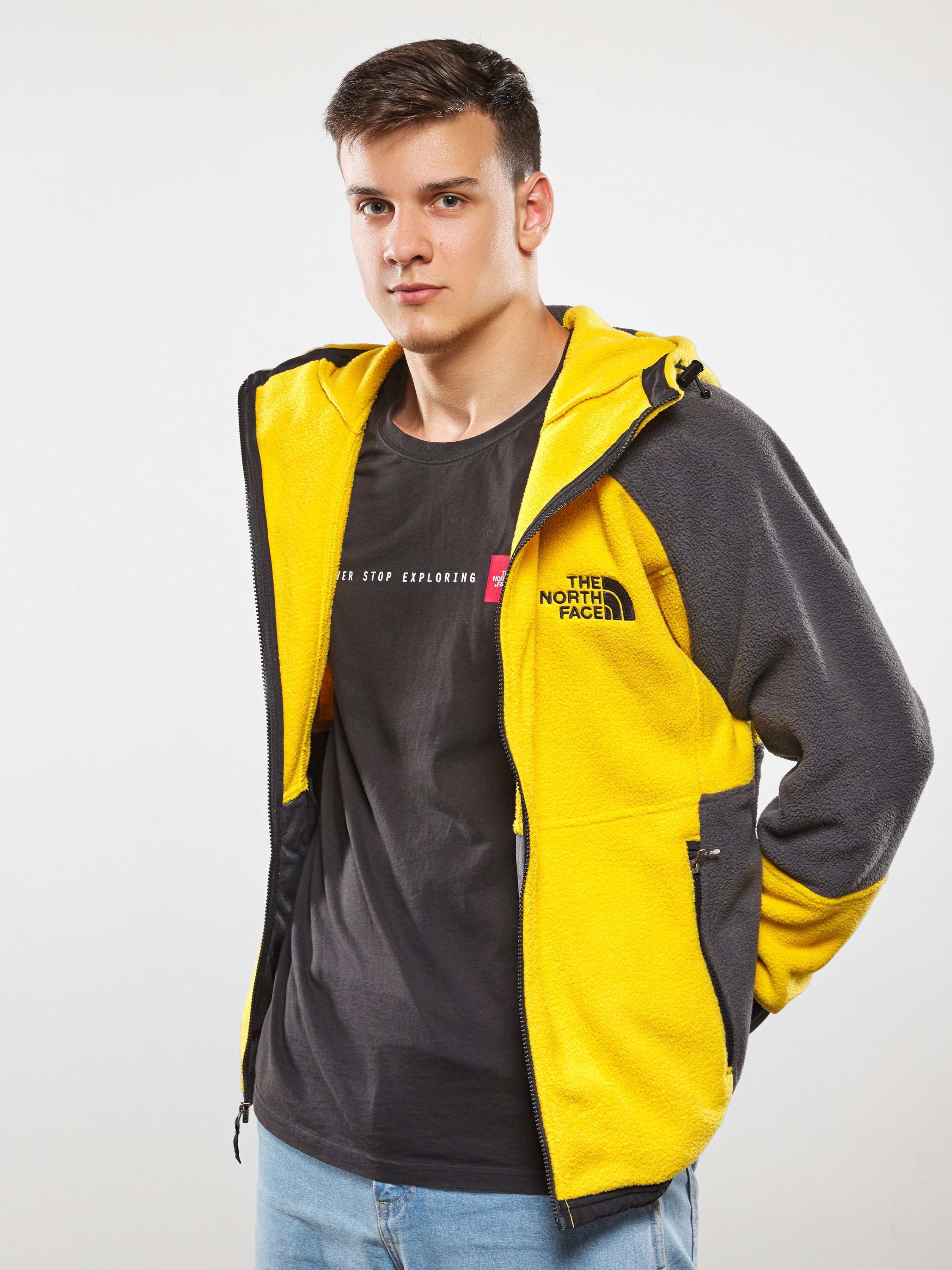 

The North Face 94 Rage Classic Fleece Hoodie, Жовтий