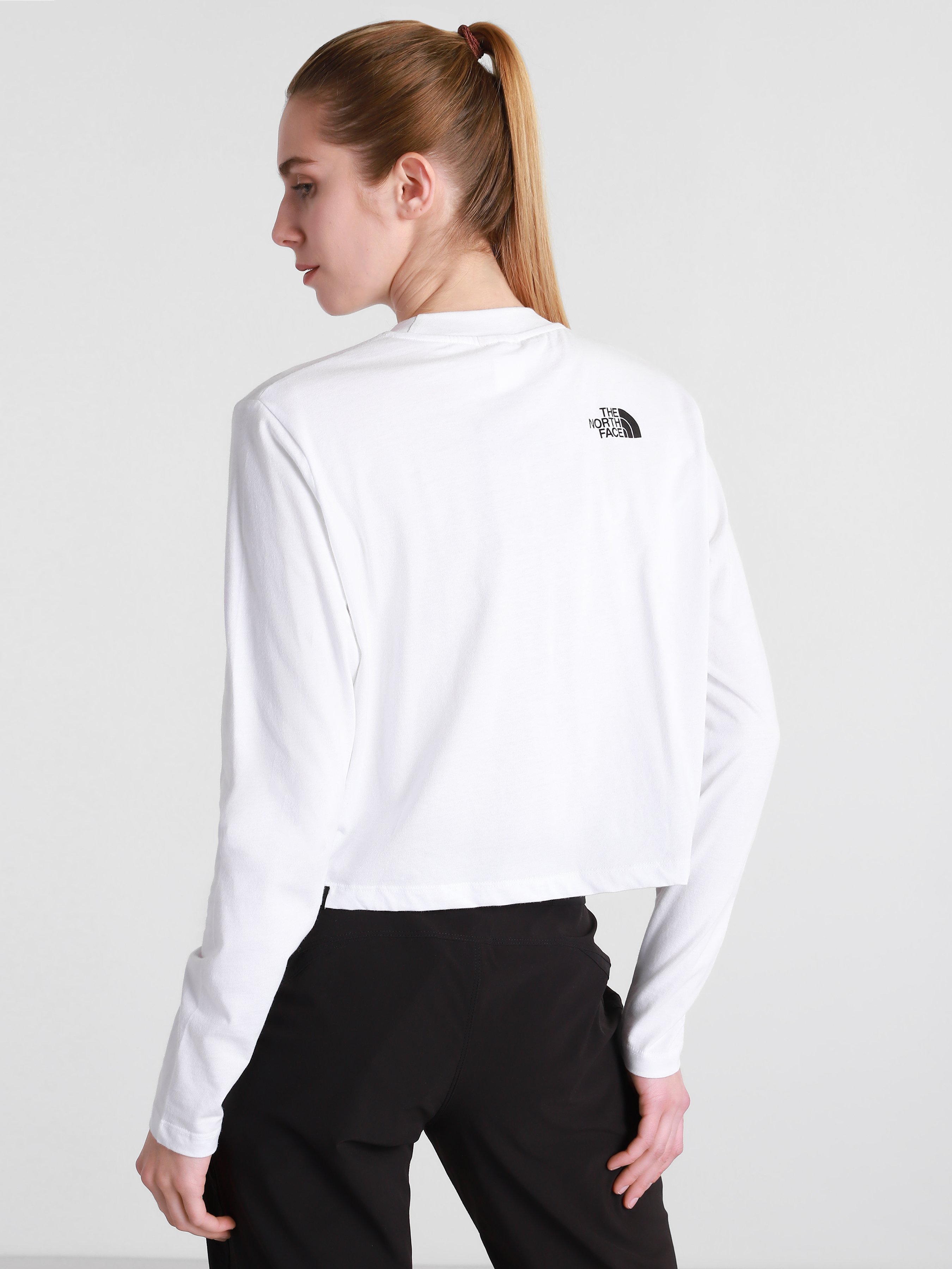 

The North Face LONGSLEEVE CROP TEE ­ Лонгслив NF0A5581FN41, Белый