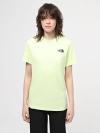 Зелёный - Футболка The North Face W S/S Relaxed Redbox Tee