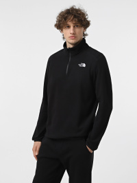 Чёрный - Кофта The North Face 100 Glacier 1/4 Zip