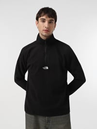 Чёрный - Кофта The North Face Glacier ¼ Zip - Embroidered Logo