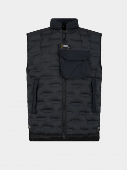 Жилет National Geographic Urban Tech Vest модель M121-01-523_чорний — фото 5 - INTERTOP