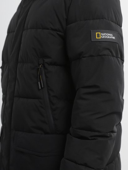 Демісезонна куртка National Geographic модель 20111010011_чорний — фото 4 - INTERTOP