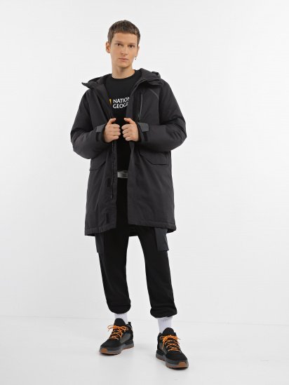 Демісезонна куртка National Geographic модель 20111010013N_чорний — фото - INTERTOP