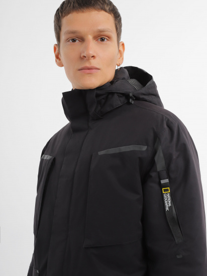 Демисезонная куртка National Geographic Urban Tech модель 20111010014_чорний — фото 4 - INTERTOP