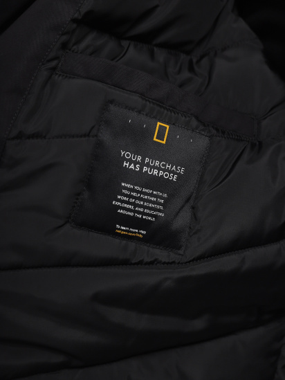 Демісезонна куртка National Geographic Urban Tech модель 20111010014_чорний — фото 5 - INTERTOP