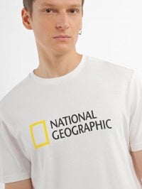 Белый - Футболка National Geographic Foundation Big Logo