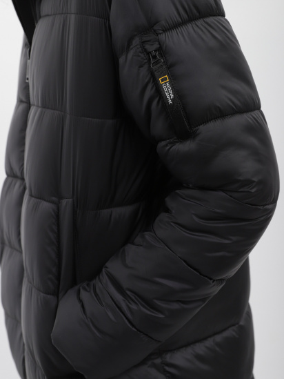 Пальто National Geographic Re-developed модель W121-01-603_чорний — фото 4 - INTERTOP