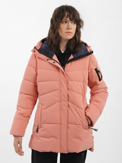 Демісезонна куртка National Geographic Premium Flow Hooded модель W121-01-619_рожевий — фото - INTERTOP