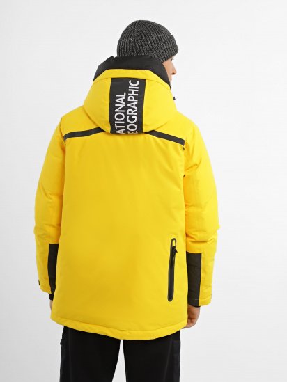 Демисезонная куртка National Geographic модель 20111010050_жовтий — фото 3 - INTERTOP
