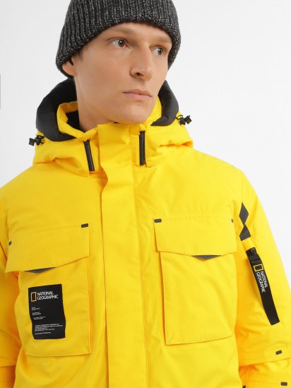 Демісезонна куртка National Geographic модель 20111010050_жовтий — фото 4 - INTERTOP