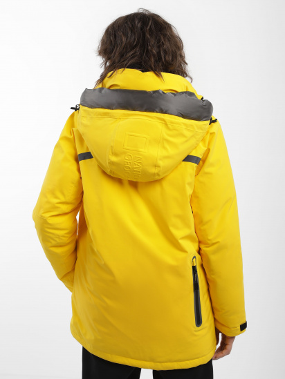 Зимова куртка National Geographic Iconic Explorer модель W121-01-623_жовтий — фото 3 - INTERTOP