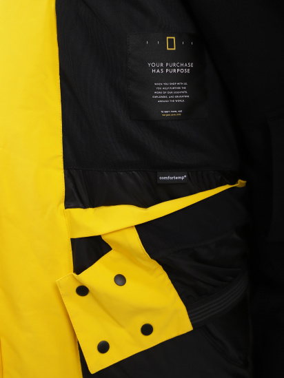 Зимняя куртка National Geographic Iconic Explorer модель W121-01-623_жовтий — фото 4 - INTERTOP