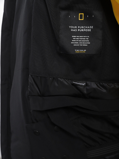 Зимняя куртка National Geographic Iconic Explorer модель W121-01-623_чорний — фото 6 - INTERTOP