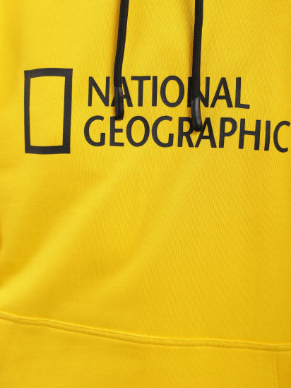 Худи National Geographic Foundation Big Logo модель W999-02-911_жовтий — фото 4 - INTERTOP