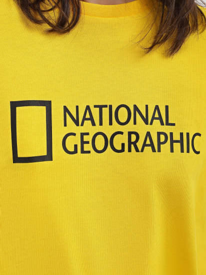 Футболка National Geographic Foundation Big Logo модель W999-03-921_жовтий комб. — фото 3 - INTERTOP