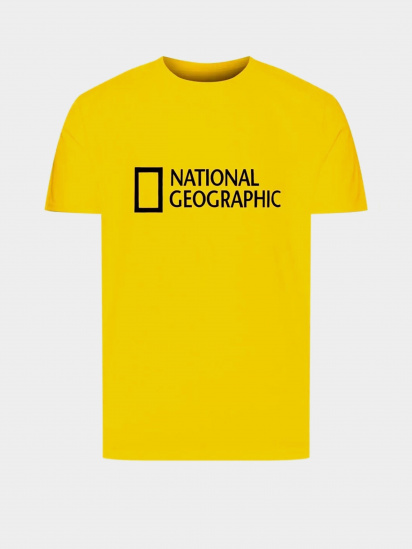 Футболка National Geographic Foundation Big Logo модель W999-03-921_жовтий комб. — фото 4 - INTERTOP