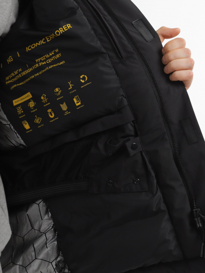 Демисезонная куртка National Geographic Iconin Explorer модель 20111010050_чорний — фото 6 - INTERTOP