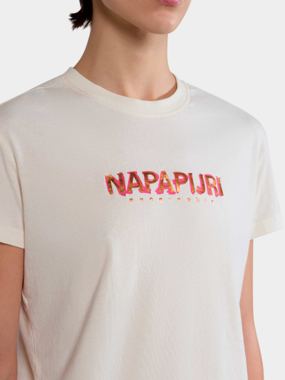 Футболка Napapijri модель NP0A4HOF_N1A — фото 4 - INTERTOP