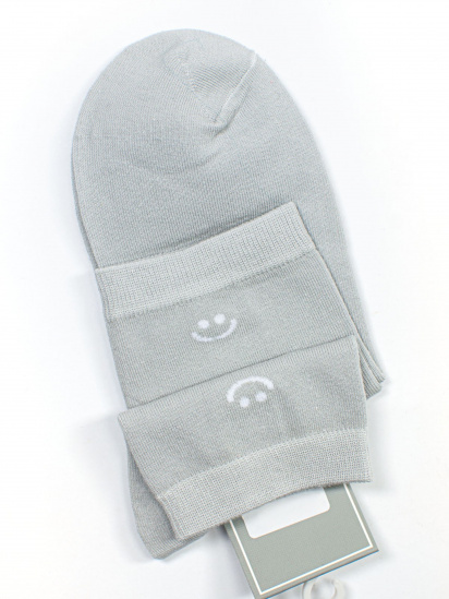 Шкарпетки та гольфи ISSA Plus модель NS-116_grey — фото - INTERTOP