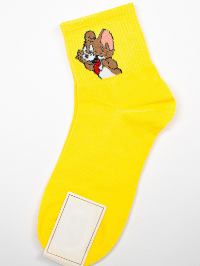 Шкарпетки та гольфи ISSA Plus модель NS-121_yellow — фото - INTERTOP