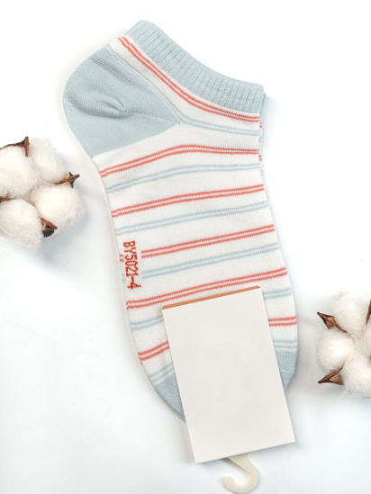 Шкарпетки ISSA Plus модель NS-127_whiteblue — фото - INTERTOP