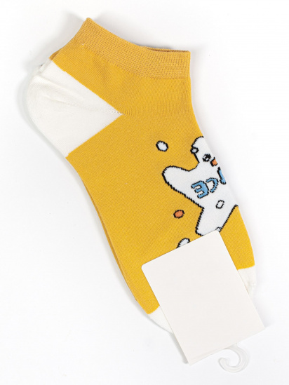 Шкарпетки ISSA Plus модель NS-132_yellow — фото - INTERTOP