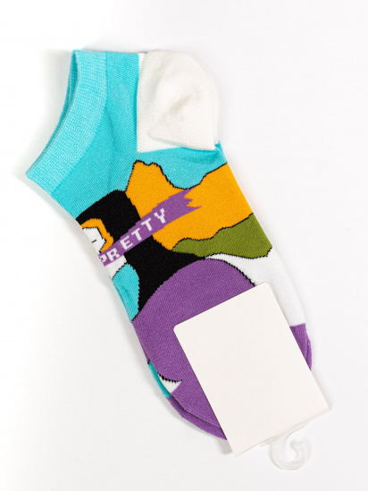 Шкарпетки та гольфи ISSA Plus модель NS-133_turquoise — фото - INTERTOP