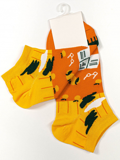 Шкарпетки та гольфи ISSA Plus модель NS-134_orange — фото - INTERTOP