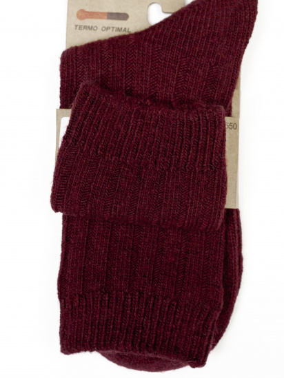 Шкарпетки ISSA Plus модель NS-159_burgundy — фото - INTERTOP