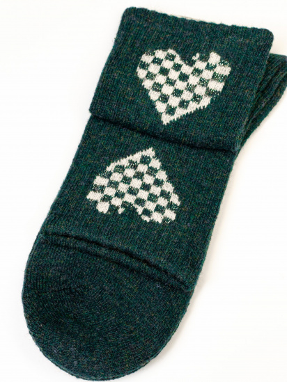 Шкарпетки ISSA Plus модель NS-160_darkgreen — фото - INTERTOP