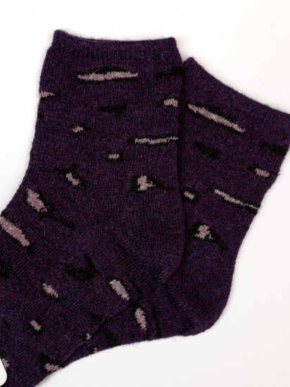 Шкарпетки ISSA Plus модель NS-161_purple — фото - INTERTOP