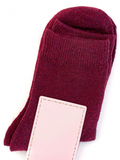 Шкарпетки ISSA Plus модель NS-164_burgundy — фото - INTERTOP