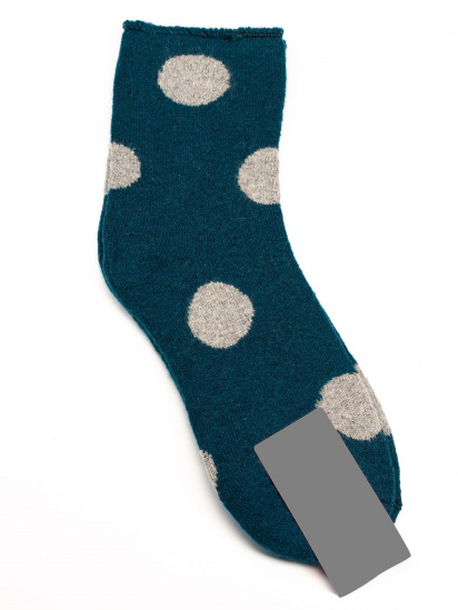 Шкарпетки ISSA Plus модель NS-217_turquoise — фото - INTERTOP