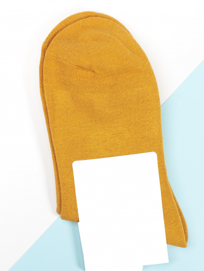 Шкарпетки ISSA Plus модель NS-277_mustard — фото - INTERTOP