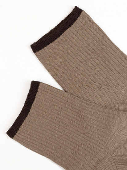 Шкарпетки ISSA Plus модель NS-281_brown — фото - INTERTOP