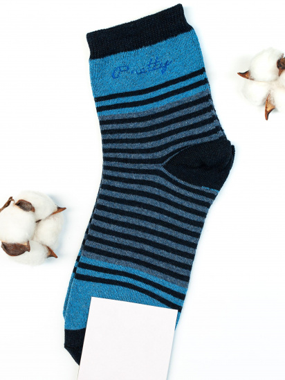 Шкарпетки та гольфи ISSA Plus модель NS-85_blue — фото - INTERTOP
