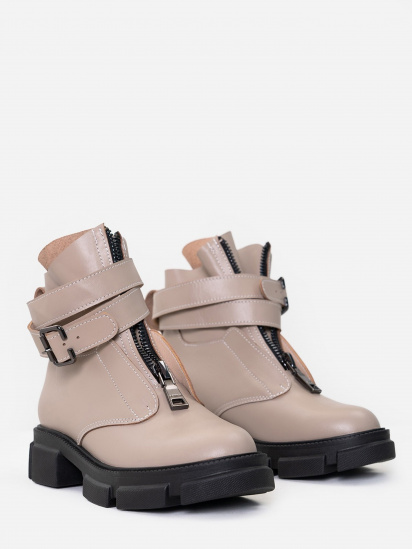 Ботинки ISSA Plus модель OB2-112_beige — фото 4 - INTERTOP