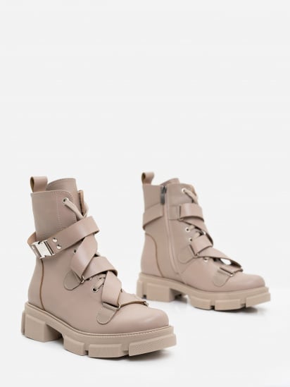 Черевики ISSA Plus модель OB2-139_beige — фото - INTERTOP