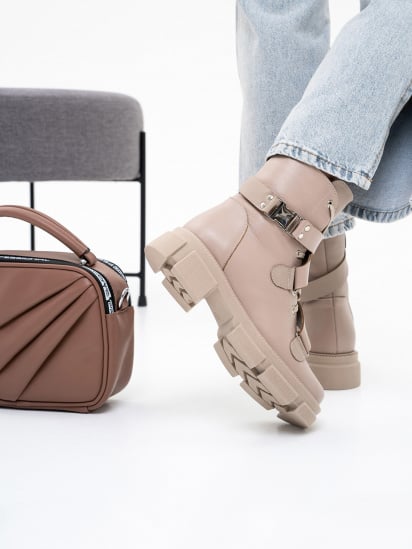 Черевики ISSA Plus модель OB2-139_beige — фото 6 - INTERTOP