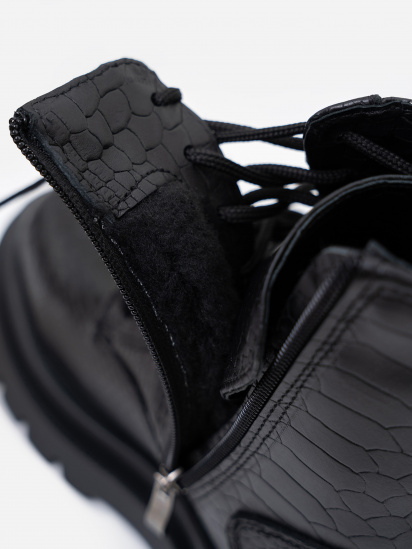 Ботинки ISSA Plus модель OB2-157_black — фото 6 - INTERTOP