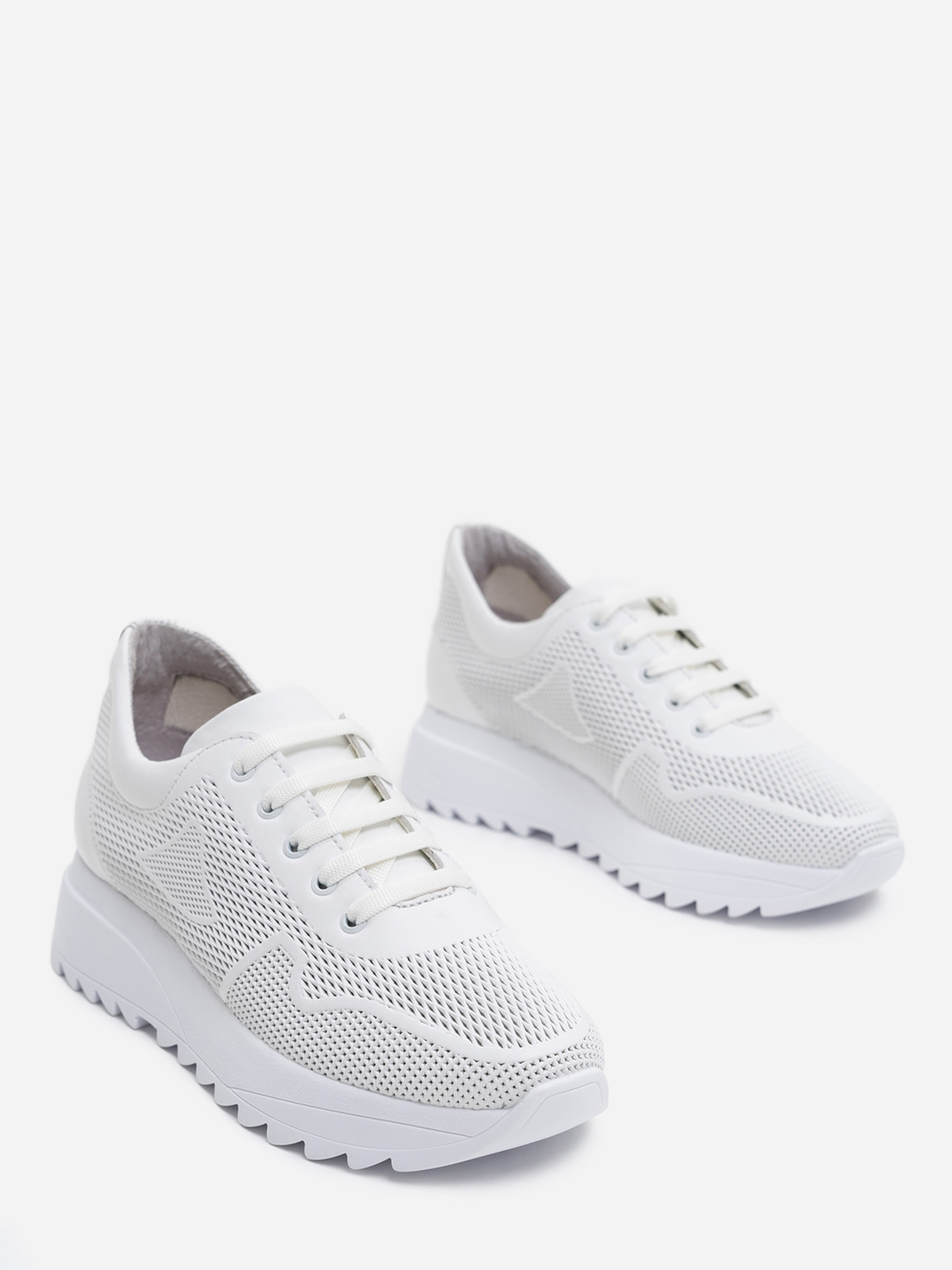 

ISSA Plus Кроссовки (OB2-186_white) Женское, цвет - Белый, материал - Кожа