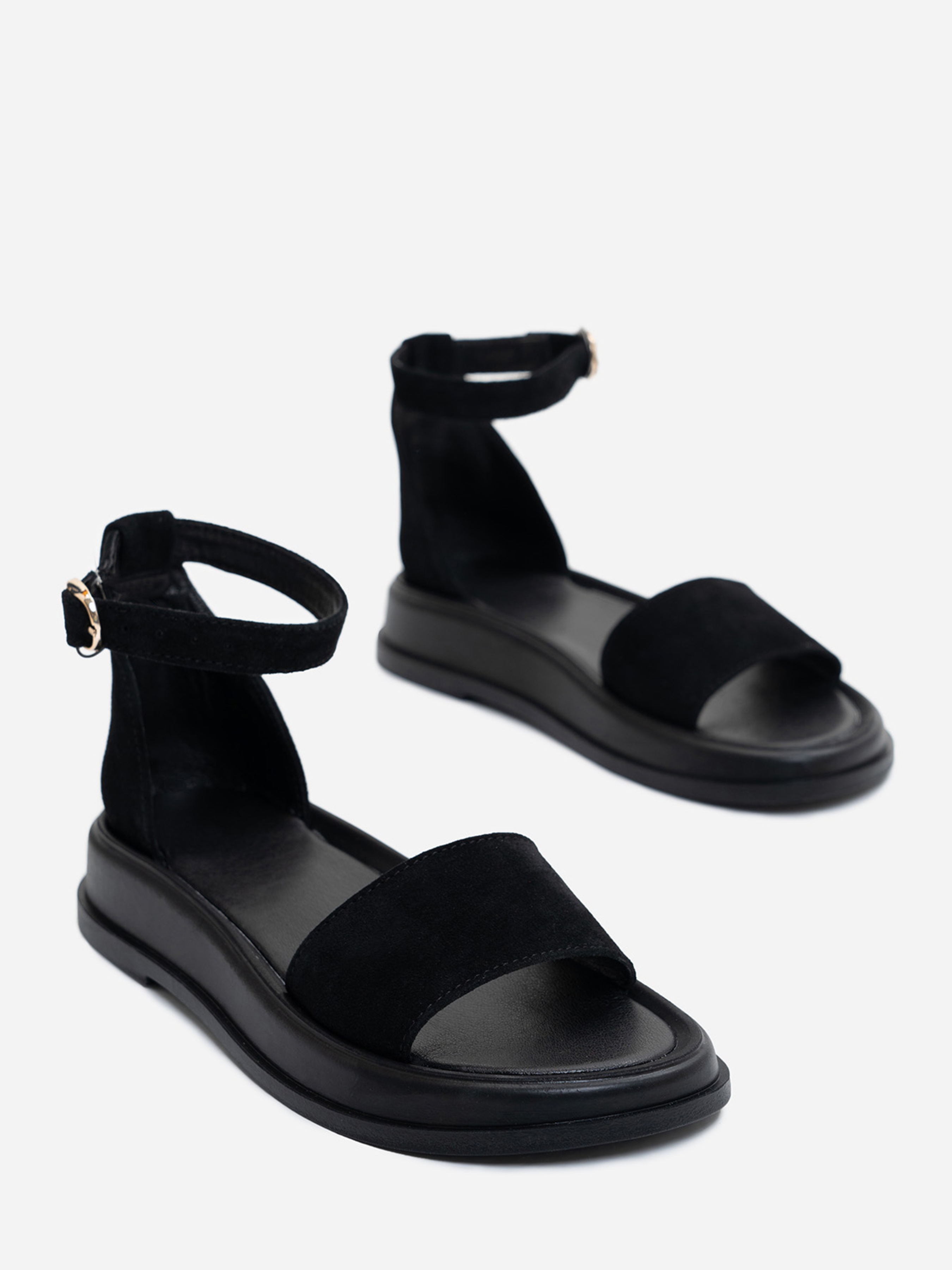 

ISSA Plus Сандалії (OB2-227_black) Жіноче, колір - Чорний, матеріал - Замша