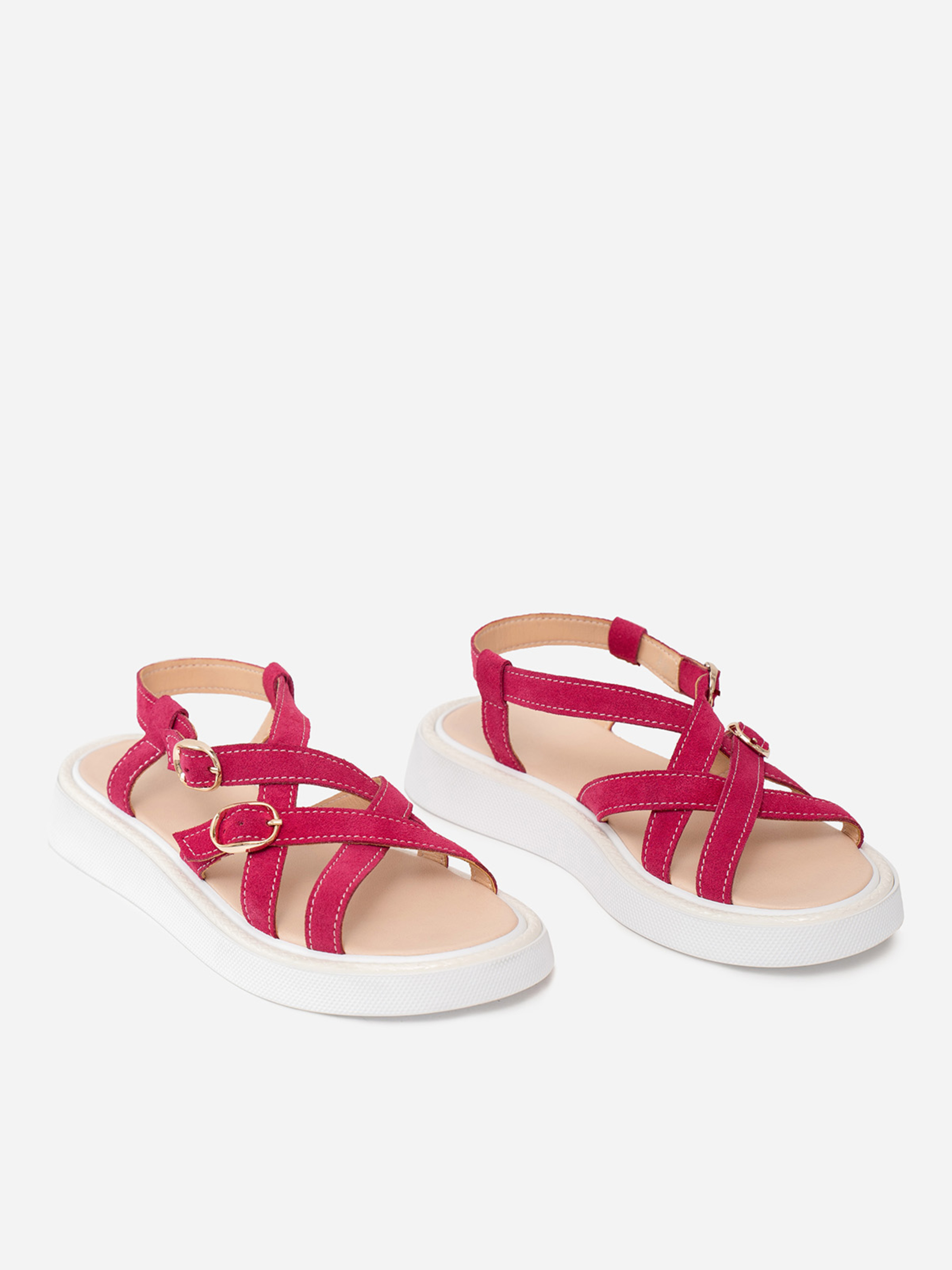

ISSA Plus Сандалии (OB2-265_pink) Женское, цвет - Розовый, материал - Кожа