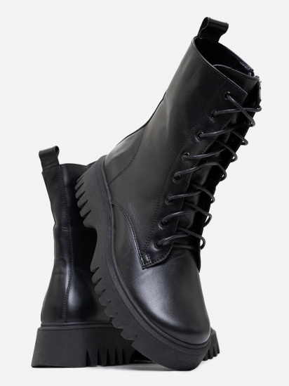 Ботинки ISSA Plus модель OB2-308_black — фото 4 - INTERTOP