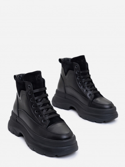 Ботинки ISSA Plus модель OB2-377_черный — фото - INTERTOP