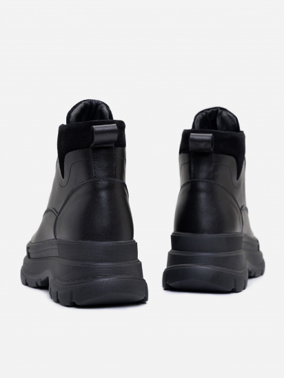 Ботинки ISSA Plus модель OB2-377_черный — фото 3 - INTERTOP